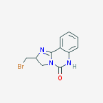 2-(Bromomethyl)-2,3-dihydroimidazo[1,2-c]quinazolin-5(6H)-one molecular structure