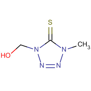 5H-Tetrazole-5-thione, 1,4-dihydro-1-(hydroxymethyl)-4-methyl-