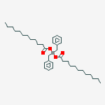 DIBENZYL TIN DILAURATE molecular structure