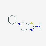 5-Cyclohexyl-4,5,6,7-tetrahydrothiazolo[5,4-c]pyridin-2-amine