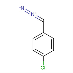 Benzene, 1-chloro-4-(diazomethyl)- molecular structure