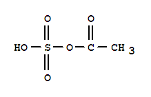 Sulfuric  acid,  anhydride  with  acetic  acid molecular structure