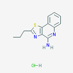 2-propyl-[1,3]thiazolo[4,5-c]quinolin-4-amine;hydrochloride