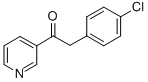 2-(4-CHLOROPHENYL)-1-(PYRIDIN-3-YL)ETHANONE molecular structure