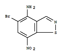 5-Bromo-7-nitrobenzo[d]isothiazol-4-amine