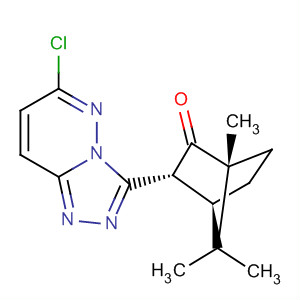 Bicyclo[2.2.1]heptan-2-one,3-(6-chloro-1,2,4-triazolo[4,3-b]pyridazin-3-yl)-1,7,7-trimethyl-,(1R,3R,4R)-