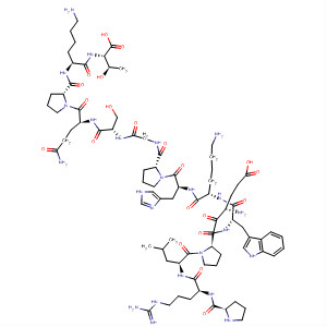 L-Threonine,L-prolyl-L-arginyl-L-leucyl-L-a-glutamyl-L-prolyl-L-tryptophyl-L-lysyl-L-histidyl-L-prolylglycyl-L-seryl-L-glutaminyl-L-prolyl-L-lysyl-