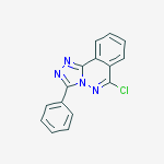 1,2,4-Triazolo[3,4-a]phthalazine, 6-chloro-3-phenyl-