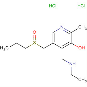 3-Pyridinol, 4-[(ethylamino)methyl]-2-methyl-5-[(propylsulfinyl)methyl]-,dihydrochloride