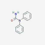 1,1-diphenylurea molecular structure