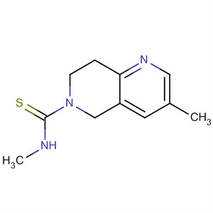 1,6-Naphthyridine-6(5H)-carbothioamide, 7,8-dihydro-N,3-dimethyl- molecular structure