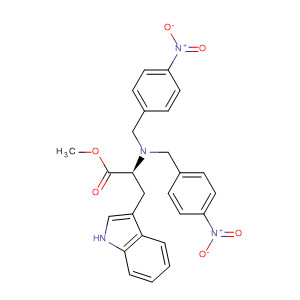 L-Tryptophan, N,N-bis[(4-nitrophenyl)methyl]-, methyl ester