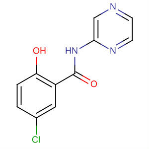 Benzamide, 5-chloro-2-hydroxy-N-pyrazinyl-