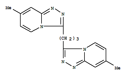 3,3'-propane-1,3-diylbis(7-methyl[1,2,4]triazolo[4,3-a]pyridine)