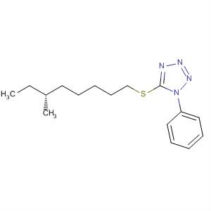 1H-Tetrazole, 5-[[(6R)-6-methyloctyl]thio]-1-phenyl-