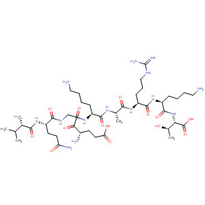 L-Threonine,L-valyl-L-glutaminyl-L-a-glutamylglycyl-L-lysyl-L-alanyl-L-arginyl-L-lysyl-