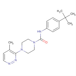 1-Piperazinecarboxamide,N-[4-(1,1-dimethylethyl)phenyl]-4-(4-methyl-3-pyridazinyl)-
