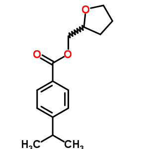 tetrahydrofuran-2-ylmethyl 4-(propan-2-yl)benzoate