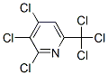 2,3,4-Trichloro-6-(trichloromethyl)pyridine molecular structure