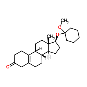 (8S,9S,13S,14S,17S)-17-(1-methoxycyclohexyl)oxy-13-methyl-2,4,6,7,8,9,11,12,14,15,16,17-dodecahydro-1H-cyclopenta[a]phenanthren-3-one