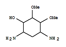 D-STREPTAMINE,2-DEOXY-5,6-DI-O-METHYL- molecular structure