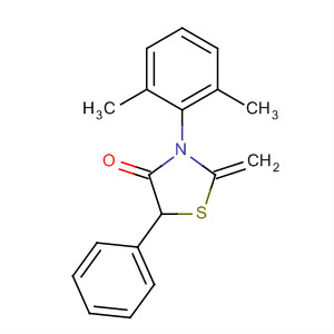 4-Thiazolidinone, 3-(2,6-dimethylphenyl)-2-methylene-5-phenyl-