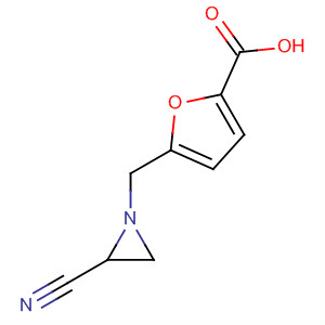 2-Furancarboxylic acid, 5-[(2-cyano-1-aziridinyl)methyl]-