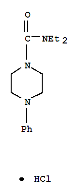 1-piperazinecarboxamide, N,N-diethyl-4-phenyl-