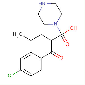 1-Piperazinebutanoic acid, b-(4-chlorobenzoyl)-4-methyl-