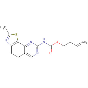 Carbamic acid, (4,5-dihydro-2-methylthiazolo[4,5-h]quinazolin-8-yl)-,3-butenyl ester
