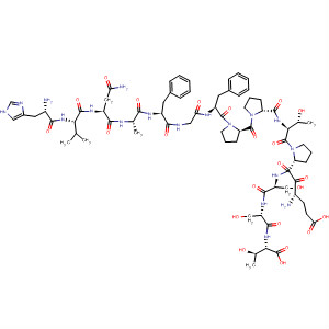 L-Threonine,L-histidyl-L-valyl-L-asparaginyl-L-alanyl-L-phenylalanylglycyl-L-phenylalanyl-L-prolyl-L-prolyl-L-threonyl-L-a-glutamyl-L-prolyl-L-seryl-L-seryl-