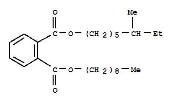 6-methyloctyl nonyl phthalate molecular structure