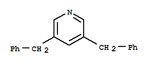 3,5-bis(benzyl)pyridine molecular structure