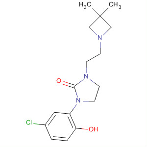 2-Imidazolidinone,1-(5-chloro-2-hydroxyphenyl)-3-[2-(3,3-dimethyl-1-azetidinyl)ethyl]-