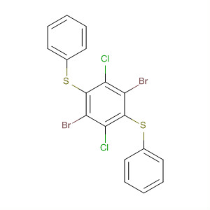 Benzene, 1,4-dibromo-2,5-dichloro-3,6-bis(phenylthio)-