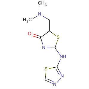 4(5H)-Thiazolone,5-[(dimethylamino)methyl]-2-(1,3,4-thiadiazol-2-ylamino)-