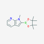 1-methyl-2-(4,4,5,5-tetramethyl-1,3,2-dioxaborolan-2-yl)pyrrolo[2,3-b]pyridine