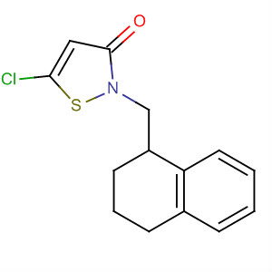 3(2H)-Isothiazolone,5-chloro-2-[(1,2,3,4-tetrahydro-1-naphthalenyl)methyl]-