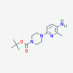 4-(5-AMINO-6-METHYL-2-PYRIDINYL)-1-PIPERAZINECARBOXYLIC ACID 1,1-DIMETHYLETHYL ESTER