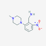 (2-(4-methylpiperazin-1-yl)-6-nitrophenyl)methanamine
