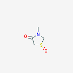 4-THIAZOLIDINONE,3-METHYL-,1-OXIDE
